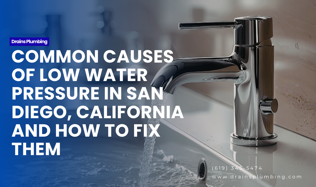 water pressure repair San Diego