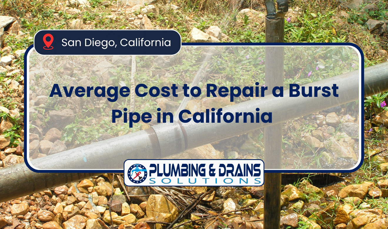 average cost to repair a burst pipe
