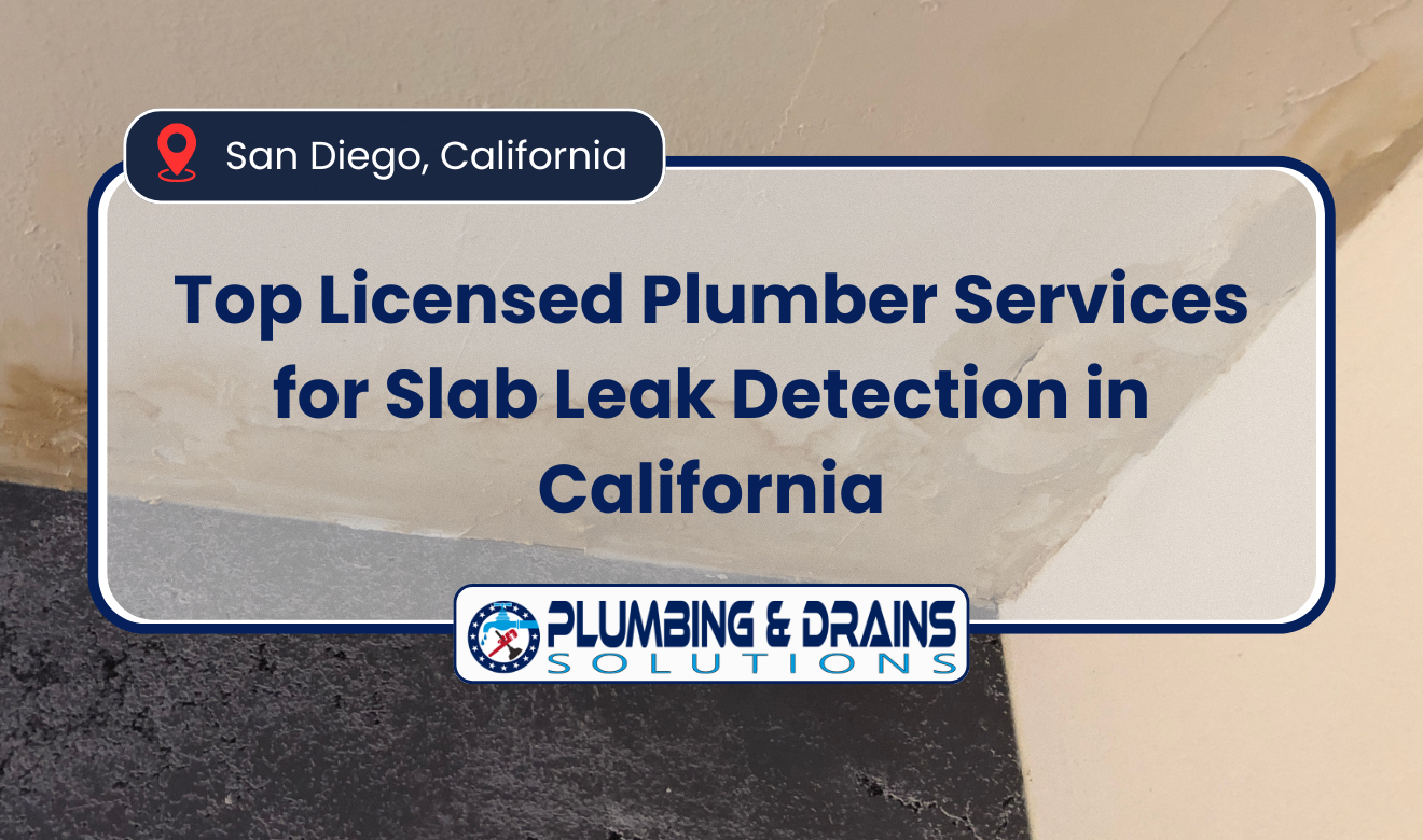 licensed plumber for slab leak detection near me