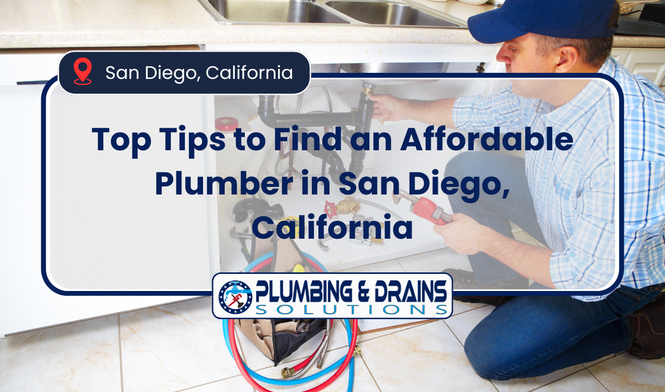 affordable plumber in San Diego