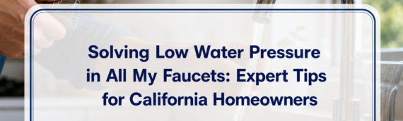 Solving Low Water Pressure in All My Faucets: Expert Tips for California Homeowners