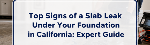 Top Signs of a Slab Leak Under Your Foundation in California: Expert Guide